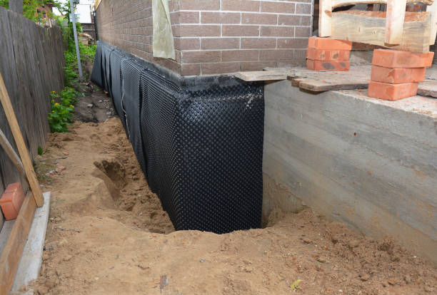Happy homeowners after waterproofing job in Naperville